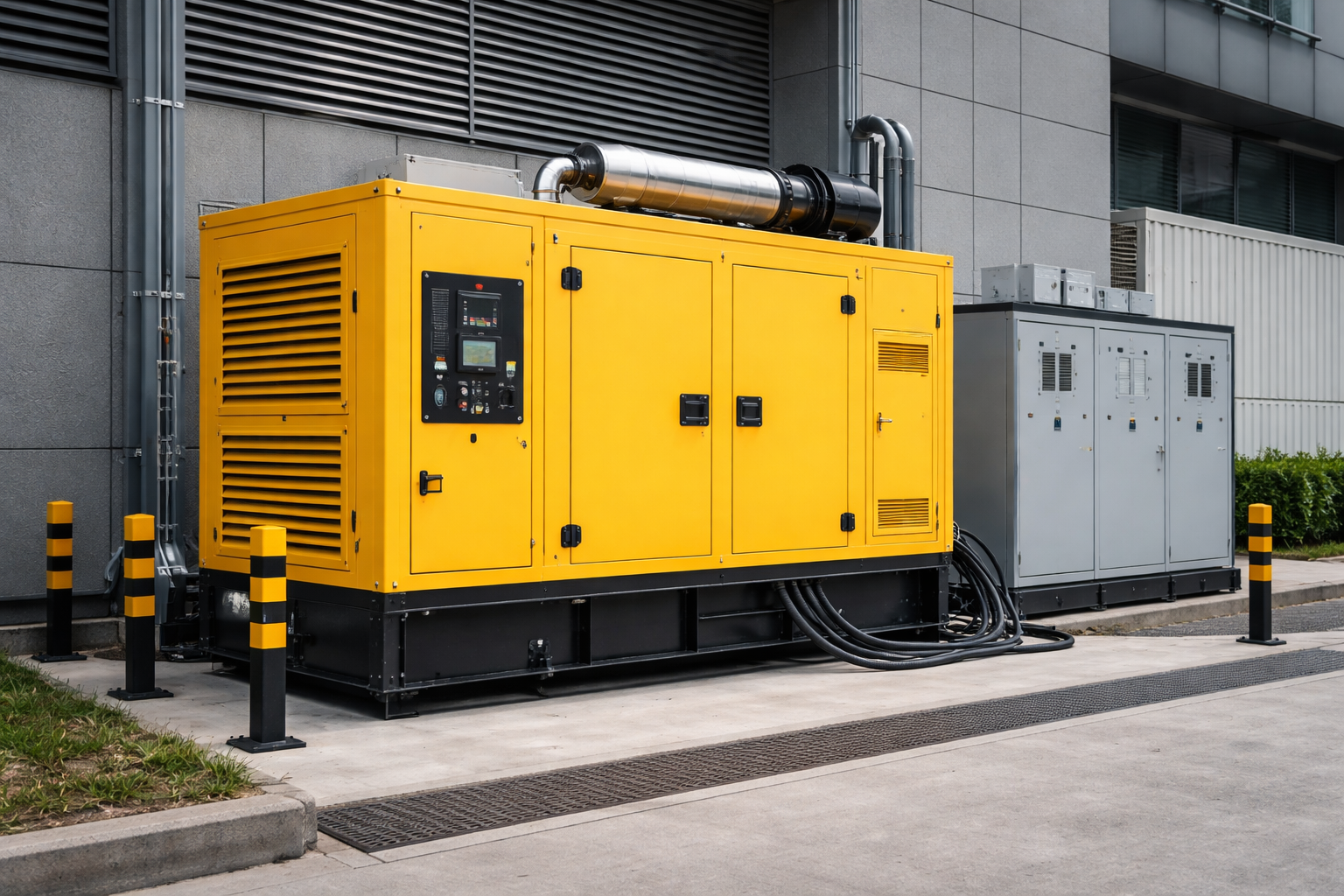 Manutenção em geradores prediais